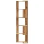 Corner shelf 5 levels oak wood artisan 50x50x179 cm by , Bookcases and shelves - Ref: Foro24-852590, Price: 81,65 €, Discount: %