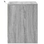 Bedside table with LED lights in gray Sonoma engineered wood by , Nightstands - Ref: Foro24-852057, Price: 53,18 €, Discount: %