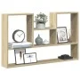 Wandregal aus Eichenholz in Sonoma-Eiche-Optik, 99x15x60 cm. von , Regale und Regale - Ref: Foro24-853238, Preis: 46,06 €, Ra...