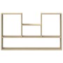 Wall shelf made of engineered Sonoma oak wood 99x15x60 cm by , Shelves and shelves - Ref: Foro24-853238, Price: 47,02 €, Disc...