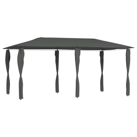 Gazebo with anthracite pole covers 3x6x2.6 m 160 g/m² by vidaXL, Tents and gazebos - Ref: Foro24-313619, Price: 313,57 €, Dis...