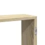 Wall shelf made of engineered Sonoma oak wood 99x15x60 cm by , Shelves and shelves - Ref: Foro24-853238, Price: 46,06 €, Disc...