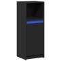Sideboard mit LED-Beleuchtung aus schwarzer Ingenieurholz 38x34x100 cm von , Sideboards - Ref: Foro24-852167, Preis: 63,17 €,...