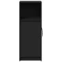 Sideboard with LED light, engineered wood, black, 38x34x100 cm by , Sideboards - Ref: Foro24-852167, Price: 59,81 €, Discount: %