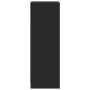 Sideboard with LED light, engineered wood, black, 38x34x100 cm by , Sideboards - Ref: Foro24-852167, Price: 59,81 €, Discount: %