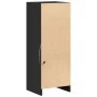Sideboard with LED light, engineered wood, black, 38x34x100 cm by , Sideboards - Ref: Foro24-852167, Price: 59,81 €, Discount: %
