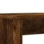Dining table and benches 3 pieces engineered wood smoked oak by , Furniture sets for kitchens and dining rooms - Ref: Foro24-...