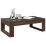 Coffee table with Infinity LED brown oak 90x53x30 cm by , Coffee table - Ref: Foro24-847643, Price: 101,33 €, Discount: %