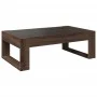 Coffee table with Infinity LED brown oak 90x53x30 cm by , Coffee table - Ref: Foro24-847643, Price: 99,99 €, Discount: %