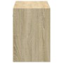 Wand-TV-Möbel mit LED-Lichtern in Sonoma-Eiche 100x31x45 cm von , TV-Möbel - Ref: Foro24-852294, Preis: 76,61 €, Rabatt: %