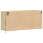 Wand-TV-Möbel mit LED-Lichtern in Sonoma-Eiche 100x31x45 cm von , TV-Möbel - Ref: Foro24-852294, Preis: 76,61 €, Rabatt: %