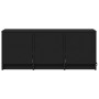 TV-Möbel mit LED-Beleuchtung aus schwarzem Ingenieurholz, 97x34x40 cm. von , TV-Möbel - Ref: Foro24-852237, Preis: 73,80 €, R...