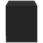 Mueble de TV con LED madera de ingeniería negro 97x34x40 cm de , Muebles TV - Ref: Foro24-852237, Precio: 73,80 €, Descuento: %