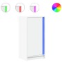Sideboard with white engineered wood LED lights 42.5x34x85 cm by , Sideboards - Ref: Foro24-852138, Price: 55,93 €, Discount: %