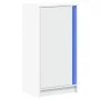 Sideboard with white engineered wood LED lights 42.5x34x85 cm by , Sideboards - Ref: Foro24-852138, Price: 55,24 €, Discount: %