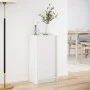 Sideboard mit LED-Lichtern, weißes Ingenieurholz, 42,5x34x85 cm. von , Sideboards - Ref: Foro24-852138, Preis: 55,24 €, Rabat...