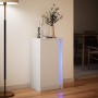 Sideboard with white engineered wood LED lights 42.5x34x85 cm by , Sideboards - Ref: Foro24-852138, Price: 55,93 €, Discount: %