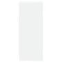 Sideboard with white engineered wood LED lights 42.5x34x85 cm by , Sideboards - Ref: Foro24-852138, Price: 55,24 €, Discount: %