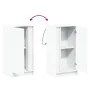 Sideboard mit LED-Lichtern, weißes Ingenieurholz, 42,5x34x85 cm. von , Sideboards - Ref: Foro24-852138, Preis: 55,24 €, Rabat...