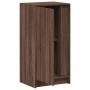 Sideboard with LED lights, engineered wood, brown oak, 42.5x34x85 cm by , Sideboards - Ref: Foro24-852144, Price: 60,04 €, Di...