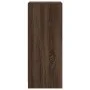 Sideboard with LED lights, engineered wood, brown oak, 42.5x34x85 cm by , Sideboards - Ref: Foro24-852144, Price: 59,30 €, Di...