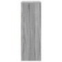 Sideboard mit LED-Beleuchtung aus grauem Sonoma-Ingenieurholz 77x34x100 cm von , Sideboards - Ref: Foro24-852150, Preis: 79,6...