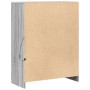 Aparador con LED madera de ingeniería gris Sonoma 77x34x100 cm de , Aparadores - Ref: Foro24-852150, Precio: 79,61 €