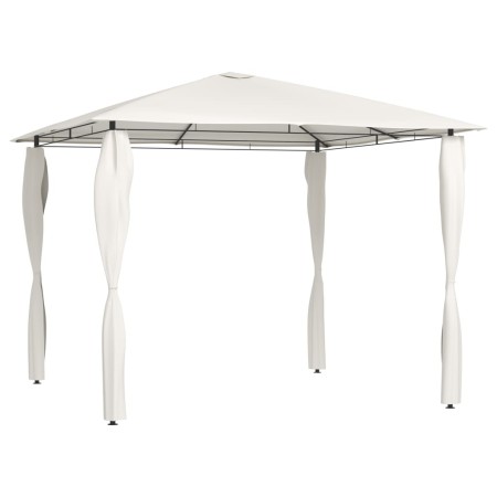 Gazebo with cream pole covers 3x3x2.6 m 160 g/m² by vidaXL, Tents and gazebos - Ref: Foro24-313605, Price: 193,39 €, Discount: %