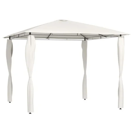 Gazebo with cream pole covers 3x3x2.6 m 160 g/m² by vidaXL, Tents and gazebos - Ref: Foro24-313605, Price: 189,44 €, Discount: %