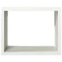 Leñero de acero blanco 100x40x80 cm de , Bolsas y soportes de leña - Ref: Foro24-850976, Precio: 95,15 €, Descuento: %