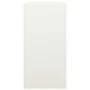 Leñero de acero blanco 100x40x80 cm de , Bolsas y soportes de leña - Ref: Foro24-850976, Precio: 95,15 €, Descuento: %