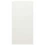 Weißer Stahlholzständer 100x40x80 cm von , Brennholztaschen und -halter - Ref: Foro24-850976, Preis: 94,55 €, Rabatt: %