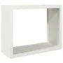 Leñero de acero blanco 100x40x80 cm de , Bolsas y soportes de leña - Ref: Foro24-850976, Precio: 95,15 €, Descuento: %