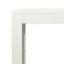 Leñero de acero blanco 100x40x80 cm de , Bolsas y soportes de leña - Ref: Foro24-850976, Precio: 95,15 €, Descuento: %