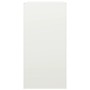Weißer Stahlholzstapel 60x40x80 cm von , Brennholztaschen und -halter - Ref: Foro24-850997, Preis: 103,56 €, Rabatt: %
