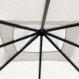 Pavillon mit cremefarbenen Stangenabdeckungen, 3 x 3 x 2,6 m, 160 g/m² von vidaXL, Zelte und Pavillons - Ref: Foro24-313605, ...