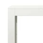 Weißer Stahlholzstapel 60x40x80 cm von , Brennholztaschen und -halter - Ref: Foro24-850997, Preis: 101,89 €, Rabatt: %