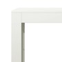 Weißer Stahlholzstapel 60x40x80 cm von , Brennholztaschen und -halter - Ref: Foro24-850997, Preis: 103,56 €, Rabatt: %
