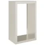 Verrosteter Stahlholzstapel 60x40x100 cm von , Brennholztaschen und -halter - Ref: Foro24-850995, Preis: 108,83 €, Rabatt: %