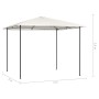 Cream gazebo 3x3x2.6 m 160 g/m² by vidaXL, Tents and gazebos - Ref: Foro24-313608, Price: 181,91 €, Discount: %