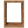 Verrosteter Stahlholzstapel 60x40x80 cm von , Brennholztaschen und -halter - Ref: Foro24-851002, Preis: 92,13 €, Rabatt: %