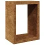 Verrosteter Stahlholzstapel 60x40x80 cm von , Brennholztaschen und -halter - Ref: Foro24-851002, Preis: 92,13 €, Rabatt: %
