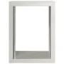 Leñero de acero inoxidable 60x40x80 cm de , Bolsas y soportes de leña - Ref: Foro24-851000, Precio: 147,02 €, Descuento: %