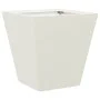 Jardinera hexagonal acero blanca 30x30x30 cm de , Maceteros y jardineras - Ref: Foro24-851040, Precio: 29,12 €, Descuento: %