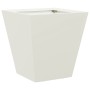 Sechseckiger weißer Stahl-Pflanzkübel 30x30x30 cm von , Töpfe und Pflanzgefäße - Ref: Foro24-851040, Preis: 29,54 €, Rabatt: %