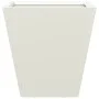 Jardinera hexagonal acero blanca 30x30x30 cm de , Maceteros y jardineras - Ref: Foro24-851040, Precio: 29,12 €, Descuento: %
