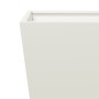 Sechseckiger weißer Stahl-Pflanzkübel 30x30x30 cm von , Töpfe und Pflanzgefäße - Ref: Foro24-851040, Preis: 29,54 €, Rabatt: %
