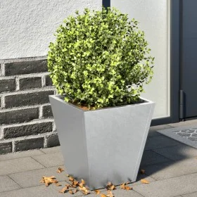 2 galvanized steel planters 30x30x30 cm by , Pots and planters - Ref: Foro24-851049, Price: 42,88 €, Discount: %