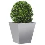 2 galvanized steel planters 30x30x30 cm by , Pots and planters - Ref: Foro24-851049, Price: 36,99 €, Discount: %