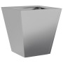 Pflanzkübel 2 Stück aus verzinktem Stahl 30x30x30 cm von , Töpfe und Pflanzgefäße - Ref: Foro24-851049, Preis: 37,55 €, Rabat...